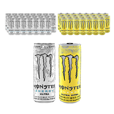 몬스터 에너지 울트라+몬스터 에너지 시트라, 48개입, 125ml