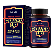 뉴트리올 아르기닌 블랙마카 타우린 함유 1000mg, 1개, 180정