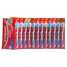 콜게이트 칫솔 프리미어 엑스트라 클린 12개의, 12개
