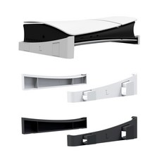 플스5 슬림 프로 거치대 스탠드 액세서리 수평가로형, 블랙 (P5S01), 1개, 블랙 (P5S01)