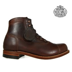 울버린 1000마일 부츠 록포드 브라운 차 WOLVERINE 1000MILE BOOT ROCKFORD W05293 CAP-TOE BROWN 캡 투 워크부츠