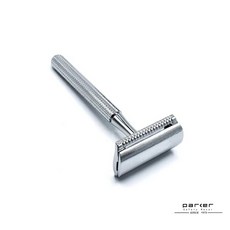Parker 78R 封閉式安全刮鬍刀, 1個, 鍍鉻, 鍍鉻
