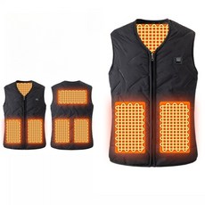 스타일닥터 경량 발열조끼 7구역 USB조끼 캠핑 등산 스키 아웃도어 겨울 작업용 일상복 방한 발열 조끼