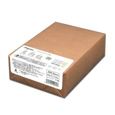 나가토야상점 미채화 종이 비채화 ISO 백색도 99.5% 엽서 209g 200장 나-969