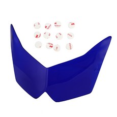 Kawasaki Ninja Z1000 2007-2009 高強度壓克力大燈護片 藍色-極限超快感, 1個