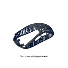 GPro X Superlight 호환 DIY 경량 게임용 마우스 쉘 무게추 감소용 3D 인쇄 키트, 02 fully perforated