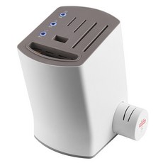 칼 수저 살균기 자외선 열풍 숟가락 컵소독기 가정용 업소용 집들이선물 식기건조기 도마, 화이트 다기능 경사형 공구 홀더