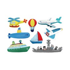 C36047 매직캐슬 융판 탈부착 공중 해상 교통 토독, 본상품선택, 본상품선택, 1개