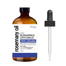 시오프라 에센셜 오일, 유기농 로즈마리 100%, 1개, 120ml