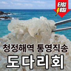 [통영직송] 봄제철맞은 쫄깃고소 도다리회 순살세꼬시, 1개, 500g(순살)