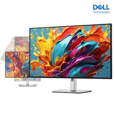 델 DELL 울트라샤프 27형 QHD IPS Black 120Hz 모니터, U2724D, 68cm