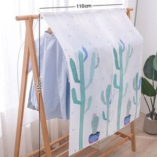 행거커버 옷 보관 가림막 110cm 5종 드레스룸 옷걸이 먼지 덮개, 1개, 1개입