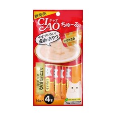 이나바 챠오츄르 닭가슴살 14g X 4p SC-73, 4개