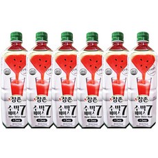 참존식품 수박7 베이스, 6개, 835ml