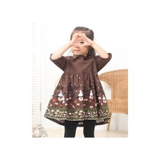 패션스타트 패턴인 P507 Dress 아동 퍼프소매 플랫 칼라 원피스 옷 패턴 도안 옷본 아동복, 1개, 혼합