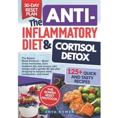 (영문도서)The Anti-Inflammatory Diet & Cortisol Detox: Reset stress hormones burn stubbor... Paperback, Independently Published, English, 9798248043699 Independently Published, English, 9798248043699