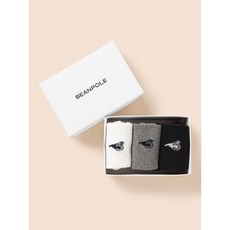 브랜드 빈폴키즈 BEANPOLE KIDS 베이직 여름 양말 3족 SET 화이트 BI53KTU021 694894