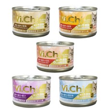 【Vi.Chi維齊】經典化毛白肉貓罐頭160gX24罐/箱(大貓罐 貓餐 副食 化毛), 1箱, 鮪魚+雞肉+吻仔魚