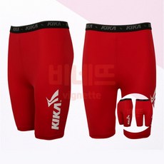 키카 C283 태클팬츠 레드 축구태클팬츠