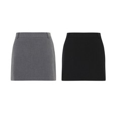 JDX 여성 밑단 플리츠 큐롯 2종택1