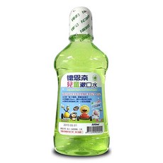 德恩奈 兒童漱口水 500ml 氟 木糖醇 不含酒精, 1個
