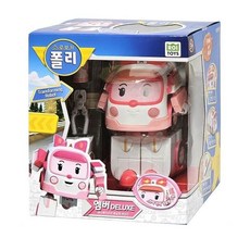 로보카폴리 프릭션기어 변신 소방차 로봇 디럭스 엠, 1개