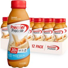 Premier Protein Shake 루트 비어 플로트 단백질 프로틴 쉐이크 12팩, 캐러멜, 11.5 Fl Oz(12개들이 팩), 340ml