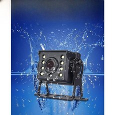 대형차 후방카메라 화물차 무선 2채널 HD 후진 백업 감지 모니터 보조 트럭, 9인치+강화 카메라+10m 케이블