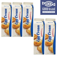 에그크림 1kg (에그타르트 베이스), 5개