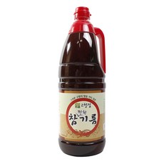 바이오마켓_참찐한기름(향기름) 1.8L/장보고, 4개, 1.8L