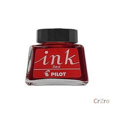 파이롯트 병잉크 레드 30ml 만년필잉크 1개