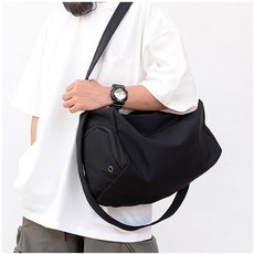 運動瑜伽短途旅行袋女ins大容量訓練游泳健身包收納斜挎揹包男潮, 黑色, 1個