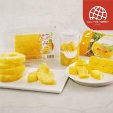 [올더야미] 미스팜 파인애플 3종류(바 조각 컵 원통형), 골드 파인애플바(80g X 10ea), 1개