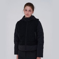 JDX 여성 꽈배기 니트 점퍼 X2WDU8141 2종 택1