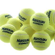 낫소 테니 연습공 코치 연습구 동호회 연습구, 옐로우, 10개