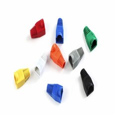 잘팔아 RJ45 보호캡 100개 랜선보호캡, 옐로우