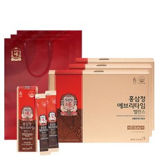 정관장 홍삼정 에브리타임 밸런스 20포(3세트) + 쇼핑백, 200ml, 3개