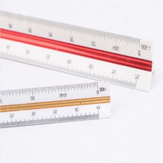 수담온 삼각스케일자 15cm/30cm 삼각스케일자15cm이하, 15cm - 고배율