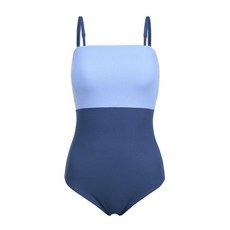 레노마수영복 여성 파스텔 투톤 비치 수영복 LS2F311-BU_IC