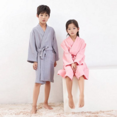 아동 가운 어린이 비치 수영복 유아 목욕 가운 코튼 테리 파자마