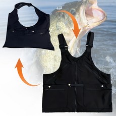 BASSKING 다용도 조끼 가방 낚시 조끼 심비오즈 남성용 아웃도어 망사 등산 작업 야상 슬림 촬영 나시 여름 캐주얼 멀티 포켓