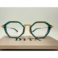 Dita Dita光學眼鏡 DTX-448 綠金 嘉晏授權販賣 眼鏡界勞力士 美國眼鏡品牌, 1個