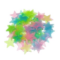 이음모음 야광 별 스티커, SET, 혼합색, 80개입