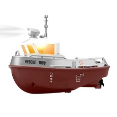미니 보트 예인선 모델 원격 제어 고속 무선 전기 선박 물놀이, 1개, 1. RC Boat