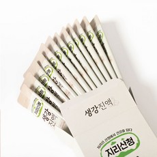 생강진액 스틱(실속형)1통(15mlx12포 180ml)_ 지리산청, 15ml, 12개