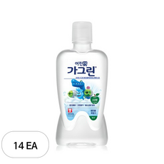 동아제약 어린이용 가그린 사과향, 380ml, 14개