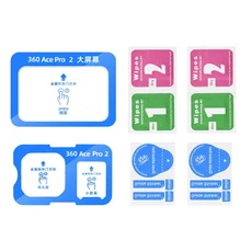 플라이마일 에이스 프로 2 스크린 보호필름 강화유리 (인스타360 렌즈 보호액세서리), 01 Tempered Glass