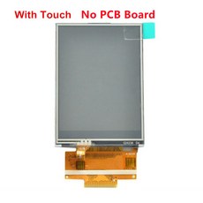 STM32 SPI 모듈 2.8 인치 TFT LCD 다채로운 디스플레이 화면 ILI9341 표준 인터페이스 240x320 18 핀 용접 유형 터치 패널 5, 1개, [04] LCD With Touch