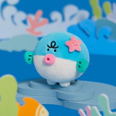 KAKAO FRIENDS FRIENDZOO 복어 인형_복어쬬 5007558719 453722, NONE, 1개