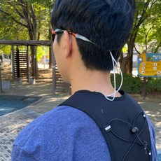 안경 분실방지 길이조절 실리콘 목걸이 스트랩 고정끈 투명